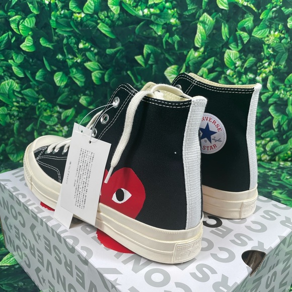 Converse | Shoes | Converse Allstar Hightop Comme Des Garcons Men | Poshmark